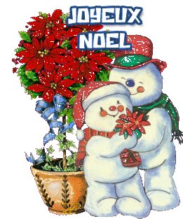 Gif joyeux Noël enfants arbre